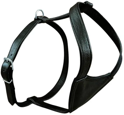 Produktbild von Trixie Active Geschirr, schwarz, 58-67 cm/22 mm