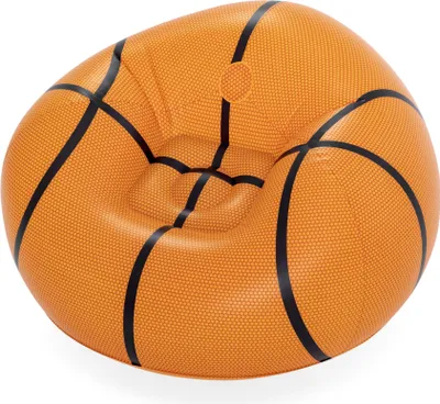 Image de Bestway® Fauteuil gonflable Beanless™ "Basketball" 114 x 112 x 66 cm