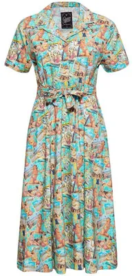 Produktbild von Queen Kerosin Swing Kleid - Vintage Summer XS