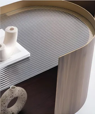Produktbild von Stilvoller Wohnzimmer-Set Designer Couchtisch 2x Beistelltische