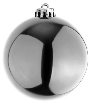 XXXL Weihnachtsbaumkugeln Dekokugel Christbaumkugeln Silber Ø 25cm