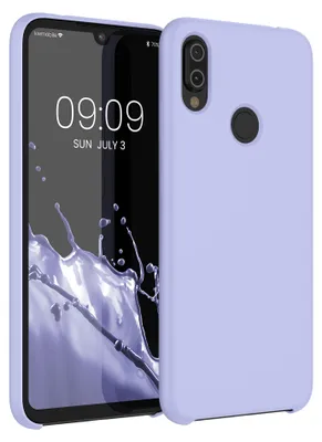 Produktbild von kwmobile Handyhülle für Xiaomi Redmi Note 7 / Note 7 Pro Hülle - Case Silikon - Kabelloses Laden - Schutzhülle Cover in Pastell Lavendel