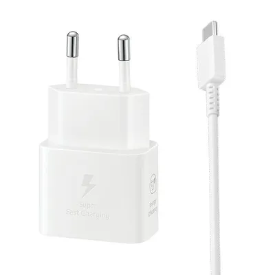 Zdjęcie produktu dla Samsung EP-T2510, Wewnętrzna, Prąd przemienny, USB, 5 V, 3 A, 1 m, Biały