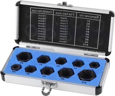 Immagine prodotto di Set di cacciaviti da 9-19 mm per viti danneggiate - Set di utensili
