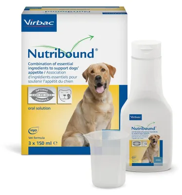 Zdjęcie produktu dla Virbac Nutribound 3x150ml Smaczny Roztwór Doustny Dla Psów Preparat Na Regenerację