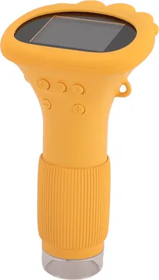 Immagine prodotto di Microscopio per bambini, 1000 x 2,0 pollici, schermo a colori IPS con 8 luci LED, portatile, digitale, per adulti, giallo