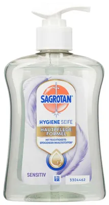 Obrázek produktu pro Lékařské mýdlo Sagrotan pro hygienu rukou, 250 ml, tekuté mýdlo