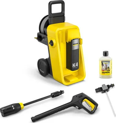 Immagine prodotto di Kärcher K 4 Comfort Premium, verticale, elettrico, 8 m, 5 m, giallo, 420 l/h