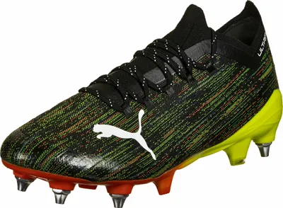 Produktbild von Puma ULTRA 1.2 MxSG Fußballschuh Herren Erwachsene schwarz / gelb 3.5 UK - 36 EU