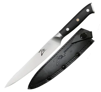 Image de Zelite Couteau Cuisine, Couteau Utilitaire en Acier Inoxydable, Kit Couteau Cuisine Professionnelle Japonais de 15,2 cm, Couteau Polyvalent, Couteau de type japonais, Couteaux de Cuisine Ultra Tranchant