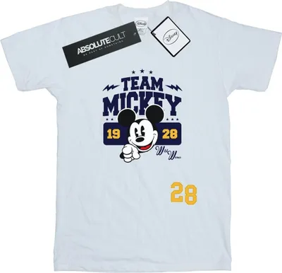 Produktbild von Disney - "Team Mickey" T-Shirt für Damen BI50645 (XL) (Weiß)