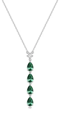 Immagine prodotto di Collana in argento con zirconi Life Green Fancy FLG110
