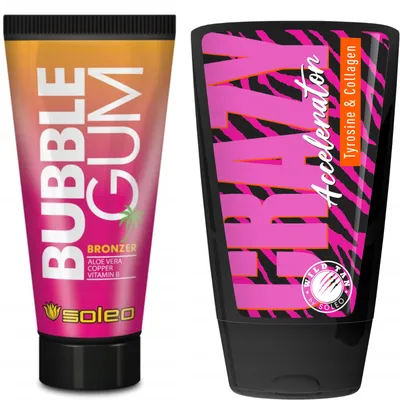 Produktbild von Soleo Bubble Gum + Wild Tan Crazy Accelerator