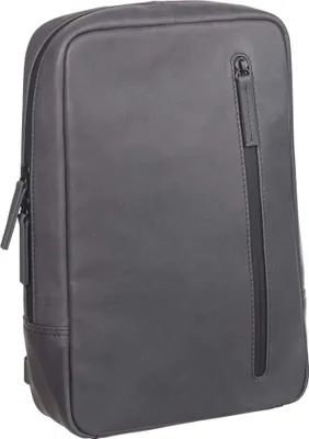 Produktbild von LEONHARD HEYDEN Leder Umhängetasche Sling Bag Den Haag Crossbag Grey dunkelgrau