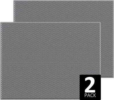 Obrázek produktu pro Ibenzoa® podložka pod kočičí toaletu – dvouvrstvý design inspirovaný plástvemi, materiál EVA, voděodolná a odolná proti moči, zachytává kočičí stelivo, snadno se čistí, protiskluzová