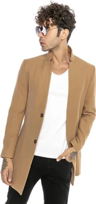 Produktbild von Red Bridge Herren Mantel Trenchcoat lange Jacke Slim-Fit Understatement