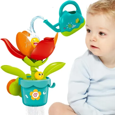 Zdjęcie produktu dla WOOPIE BABY Zabawka do Kąpieli Rozkwitając Kwiatek z Konewką