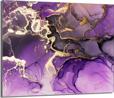 Image de Plaque de recouvrement pour cuisinière 60x52 Vitrocéramiquefeld Couverture anti-éclaboussures Plaque en verre Deko Planche à découper, Marbre Violet