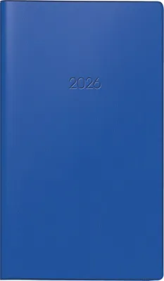 Zdjęcie produktu dla BRUNNEN 1075628306 Taschenkalender 9x15cm d.bl 2S/1W