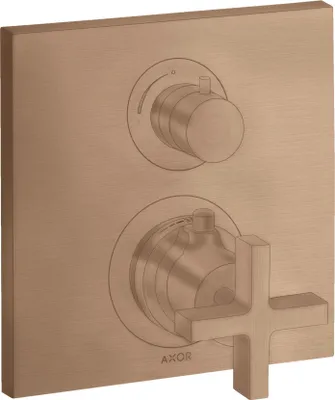 Produktbild von Thermostat AXOR CITTERIO UP m Ab-/Umstellv. u KreGr bru red gold brushed red gold