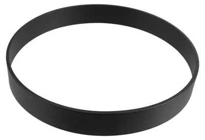 Metallrahmen für Wanduhr, 30,8 cm, schwarz, minimalistisch