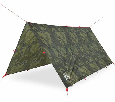 Produktbild von vidaXL Tarp Tarnmuster 306x306 cm Wasserdicht