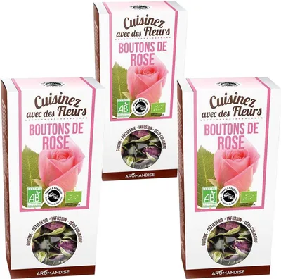 Produktbild von essbare Rosenknospenblüten 90 g