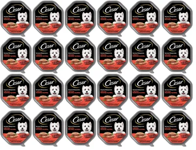 Produktbild von Cesar Schale Klassiker mit saftigem Rind  & Leber 150g