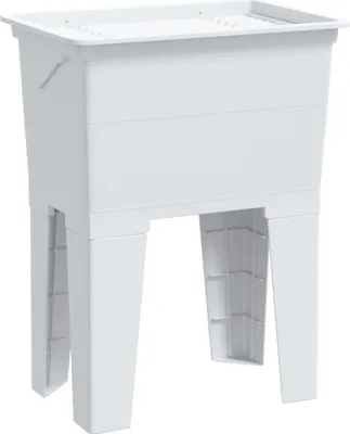 Obrázok produktu pre vidaXL Vaňa na pranie biela 59x41x75 cm živica