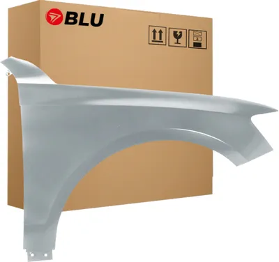 Image de BLU Aile Compatible avec Audi Q5 8R LY7G Droite Silber QuarzGrau | 2008-2016 | Avant | Peint| Prêt à Monter | Acier
