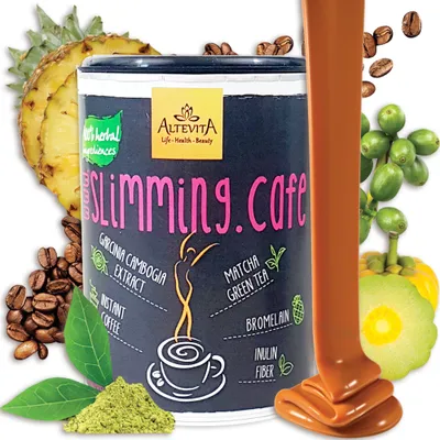Imagen del producto de Altevita SLIMMING.CAFE, sabor caramelo, 100g