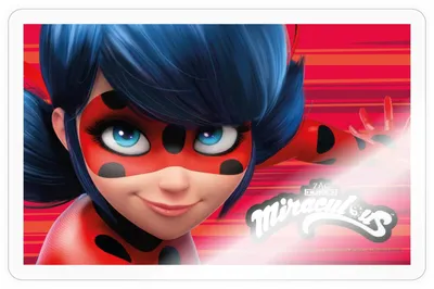 Produktbild von Spreadshirt Miraculous Ladybug Logo Sticker Aufkleber, 10 x 10 cm, Transparent glänzend