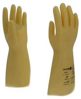 Produktbild von 117.0051 Elektriker-Schutzhandschuh mit Schutzisolierung | Größe 10 | Klasse 0 [1000 V] | weiß