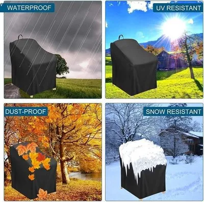 Produktbild von Schutzhülle für Adirondack-Gartenstühle, Schutzhülle für Adirondack-Gartenstühle, 420D Oxford-Gewebe, wasserdicht, UV-beständig