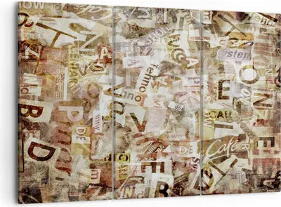 Produktbild von Bild auf Leinwand - Leinwandbild - Graffiti modern - 105x70cm - Wand Bild - Wanddeko - Wandbilder - Leinwanddruck - Bilder - Kunstdruck - Wanddekoration - Leinwand bilder - Wandkunst - CE105x70-3549