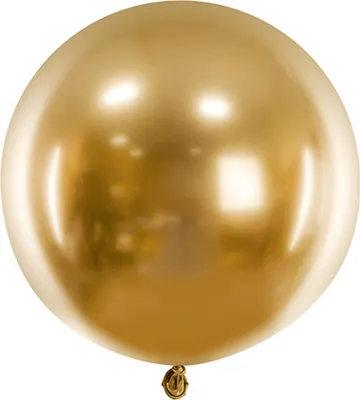 Image de Ballon géant 60cm Glossy or