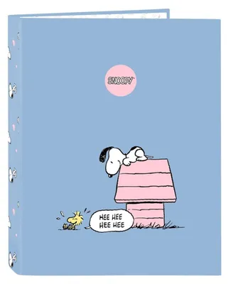 Immagine prodotto di Raccoglitore ad anelli Snoopy A4 26,5 x 33 x 4 cm