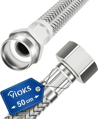Obrázek produktu pro Ohebná hadice 3/8" o délce 50 cm pro kuchyňskou baterii a dřez