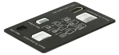 Productafbeelding van Delock - Adapterset voor SIM-kaart voor mobiele telefoon