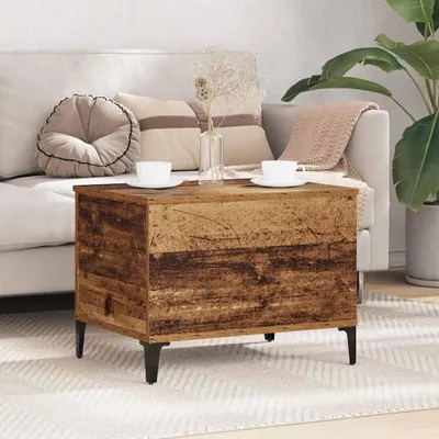 Immagine prodotto di Maison Exclusive - Tavolino in legno antico 60 x 44,5 x 45 cm Materiale ligneo