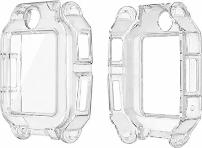 Produktbild von Für Imoo Watch Phone Z6 / Z6A / Z6 Pro Kunststoff Hülle + 9H Glas Transparent