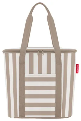 Produktbild von reisenthel Thermotasche Thermoshopper Summerstripes Coffee taupe