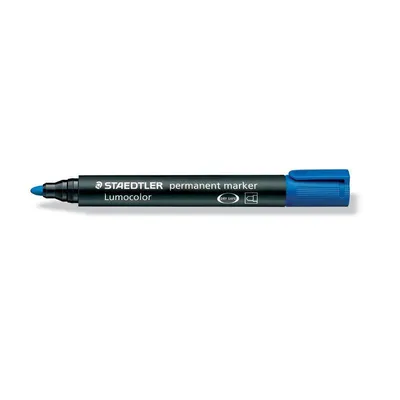 Produktbild von STAEDTLER Lumocolor 352 permanent Marker, Rundspitze, Einzelprodukt, blau