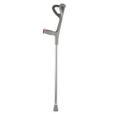 Produktbild von Leichte verstellbare Unterarmgehstütze aus Aluminium, ergonomischer Griff, rutschfest und stabil, Einzelverstellbare Unterarmgehstütze