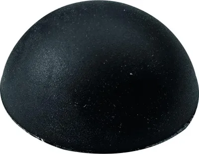 Produktbild von Hettich Wandpuffer 10,0 x 22,0 mm Kunststoff schwarz - 6 Stück