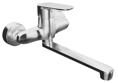 Obrázok produktu pre Drezová batéria nástenná DAKOTA s rovným ramenom, rozstup 150mm, chróm
