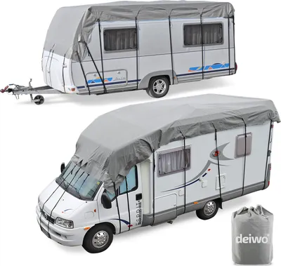 Produktbild von Wohnwagen Wohnmobil Reisemobil Schutzdach Dachschutzplane Schutzhülle 6x3 m