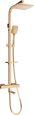 Image de CQ62 colonne de bain avec mitigeur thermostatique, or rose (779106295-60)