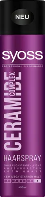 Produktbild von SYOSS CERAMIDE, Haarspray, Frauen, 400 ml, Befestigung, 48 h, 1 Stück(e)