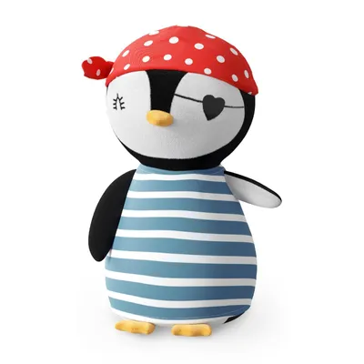 Produktbild von Kuscheltier, Pinguin Pirat, Plüschtier, Stofftier